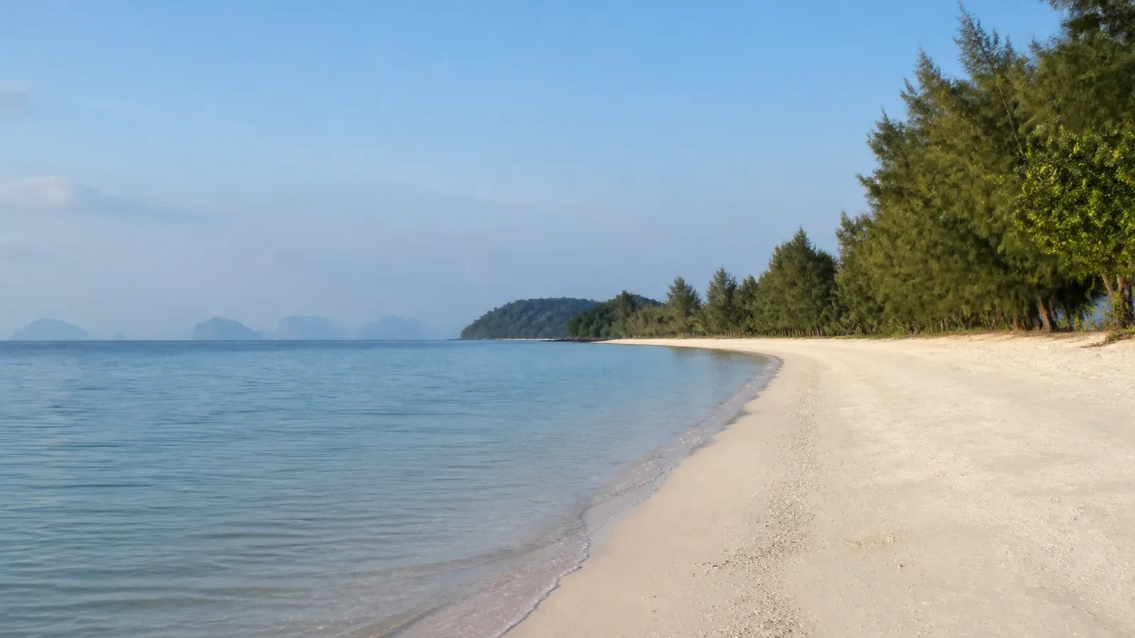 Bãi biển và rừng trâm Minh Châu